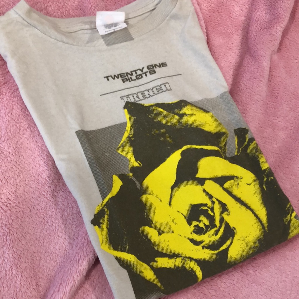 twenty one pilots trench era flower t shirt